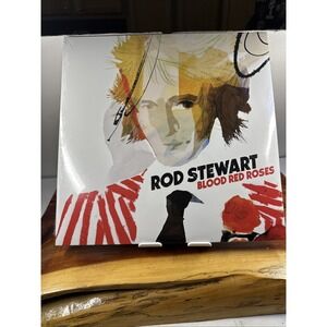 Rod Stewart Blood Red Roses 2 LP Vinyl New Import Gatefold‎ New Sealed